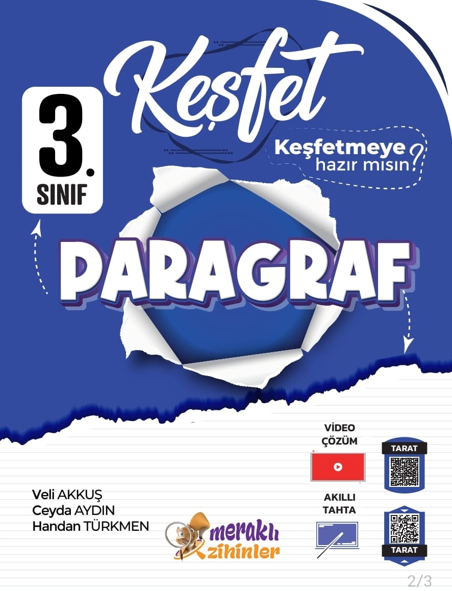 3. SINIF KEŞFET PARAGRAF