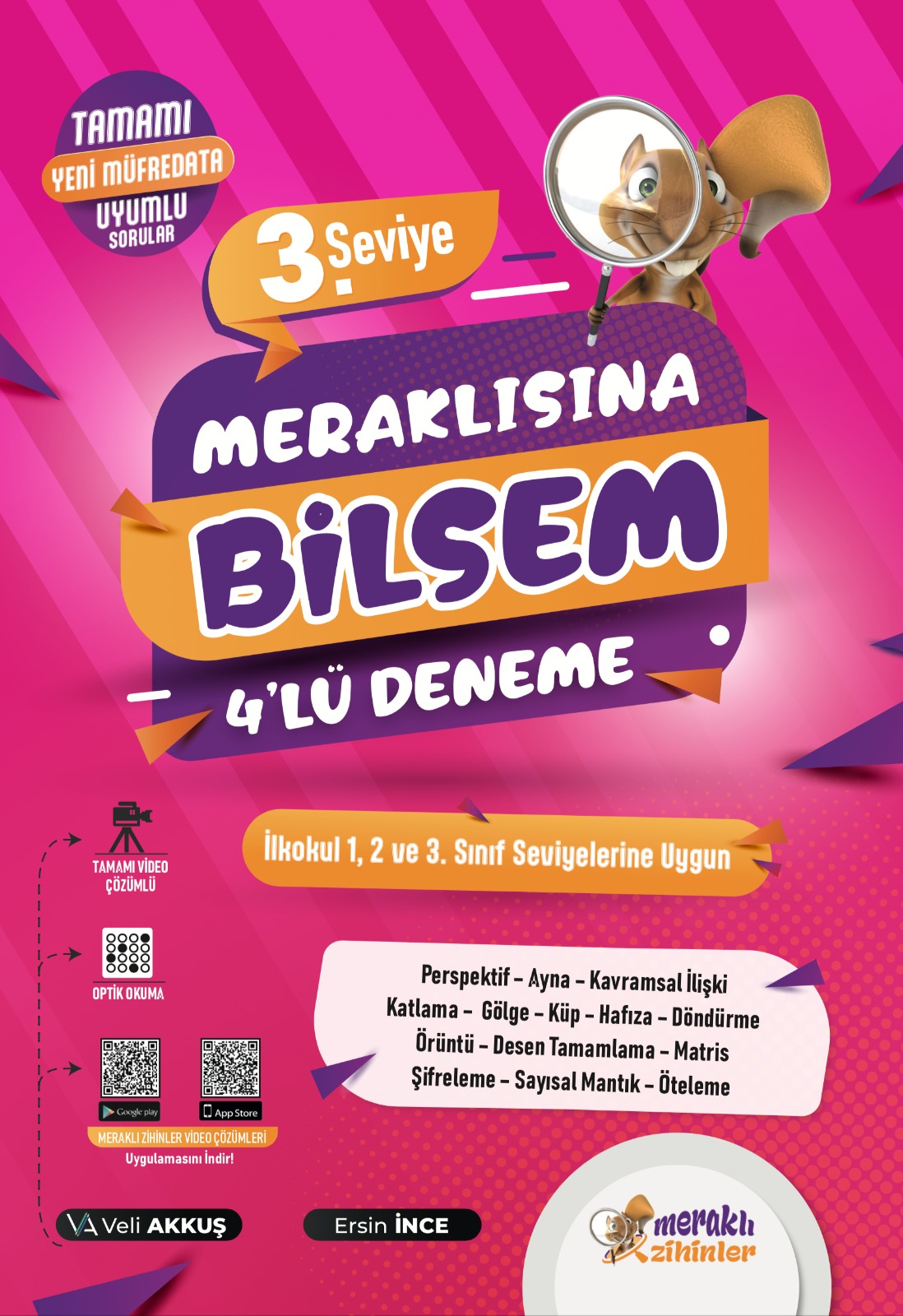 3. SINIF BİLSEM 4'LÜ DENEME